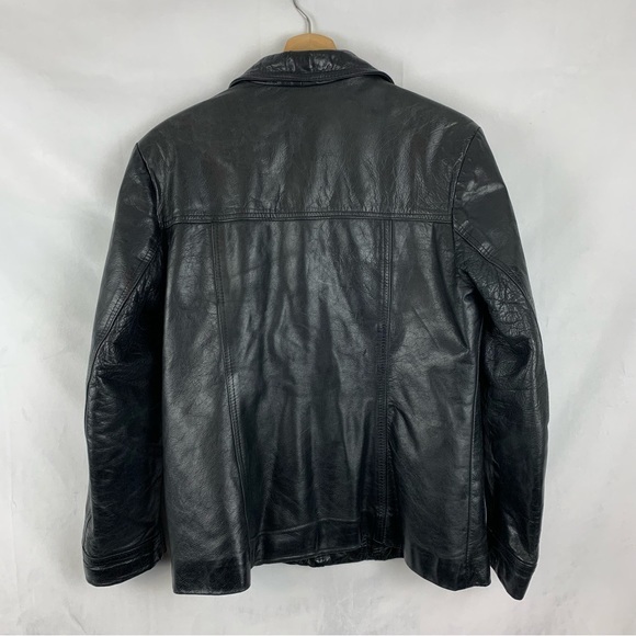 LAURENCE ROY‎ 90s Vintage Genuine Leather Jacket  SZ Med-Lg - Picture 4 of 5